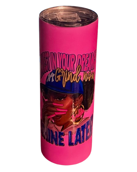 Pink Panther Glo Tumbler Live and Social Media Only