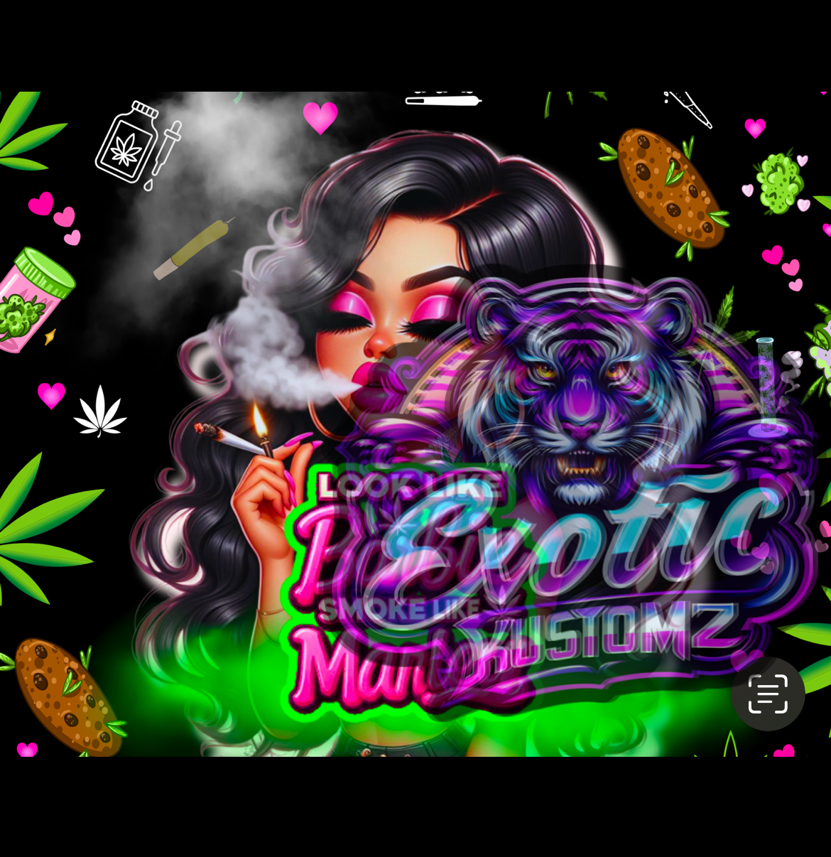 420 Look Like Barbie 💨 Like Marley RESIZABLE PNG Design