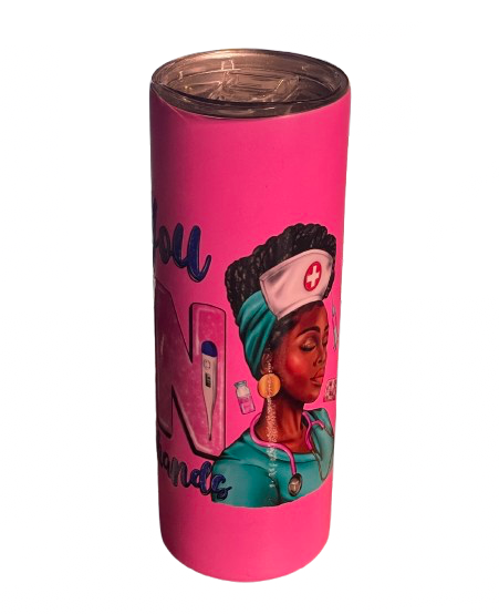 Pink Panther Glo Tumbler Live and Social Media Only