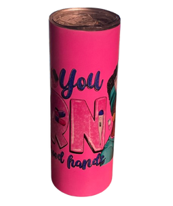 Pink Panther Glo Tumbler Live and Social Media Only