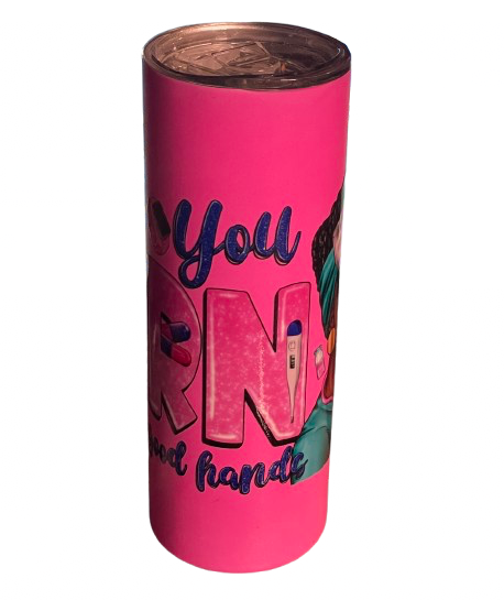 Pink Panther Glo Tumbler Live and Social Media Only