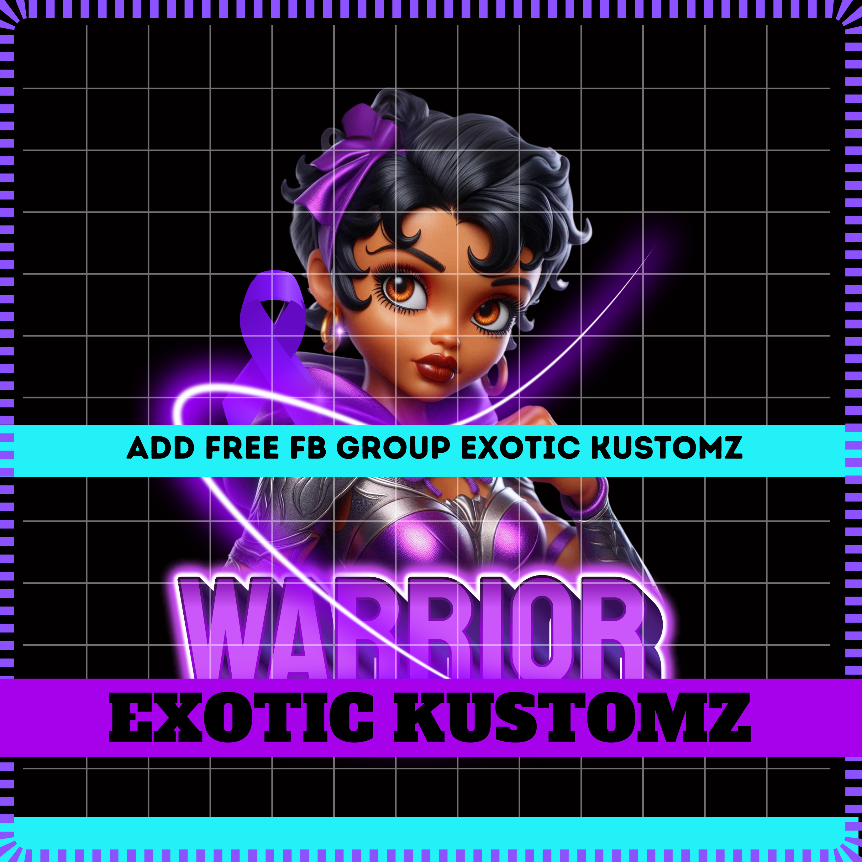 PURPLEBB WARRIOR 1 PNG