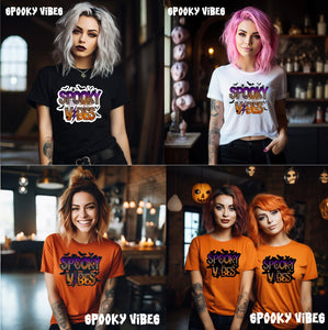 Halloween Spooky Vibes Tee