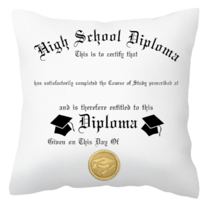 Diploma Pillow