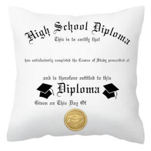 Diploma Pillow