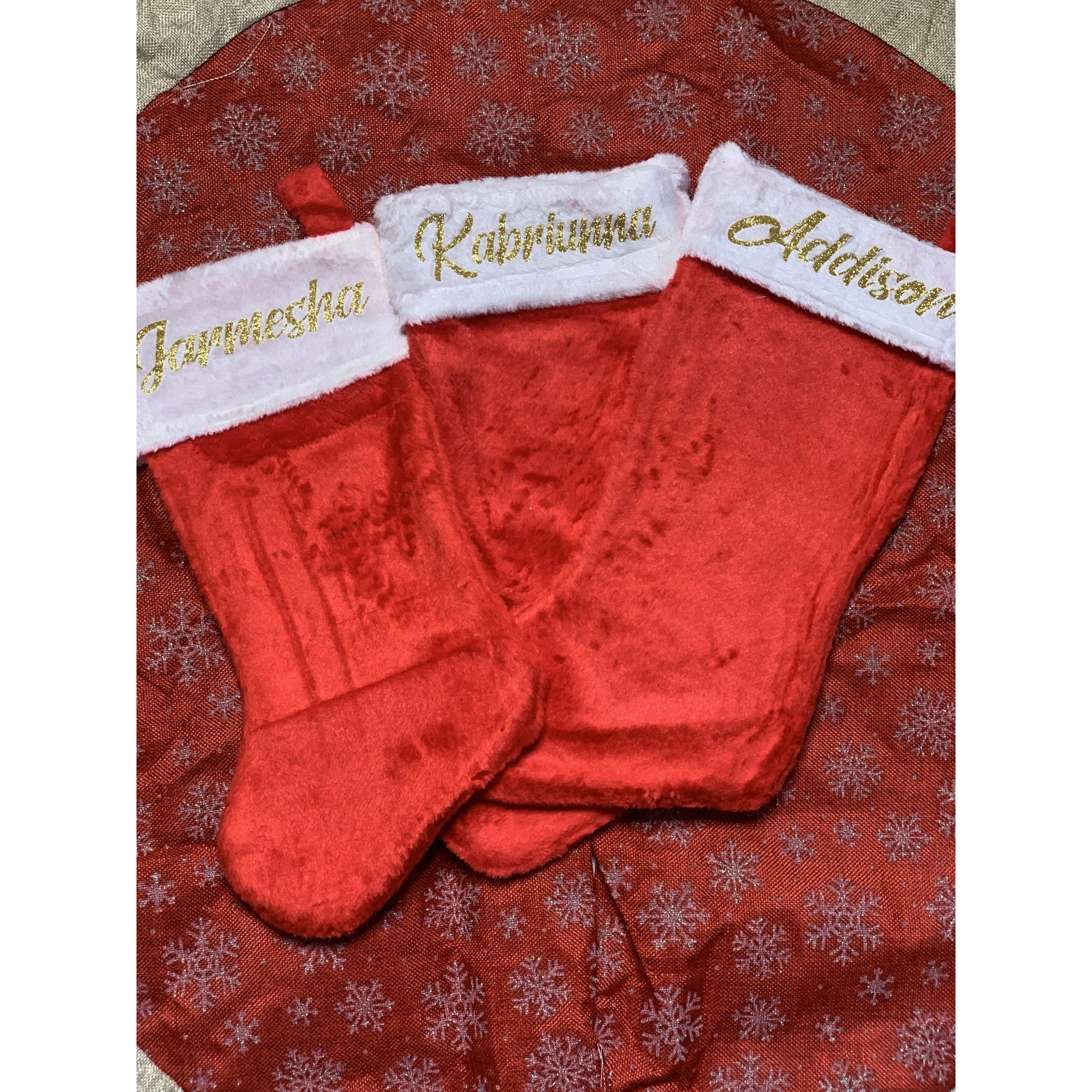 Personalize Your Own Christmas🎄 Stockings